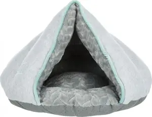 Лежак для собак Trixie Junior 45×40×30 см, закрытый, серый