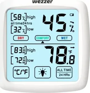 Thermohygrometer Levenhuk Wezzer Teo TH30 — temperature and humidity measurement device