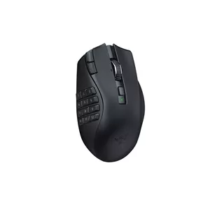 Gaming mouse Razer Naga V2 HyperSpeed RF Wireless + Bluetooth, right-hand, 30000 DPI, optical, black