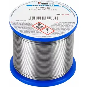 Припой-проволока CYNEL Cyna 2 мм 500 г Sn60Pb40 — свинцовый припой