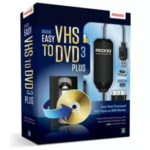 Roxio Easy VHS to DVD 3 Plus video capturing device USB 2.0