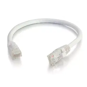 Ethernet patch cable C2G Cat6 U/UTP (UTP) 0.3 m, RJ-45 to RJ-45, White