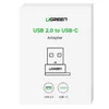 UGREEN USB-C на USB-A 2.0 Bluetooth адаптер 50568 Photo 2