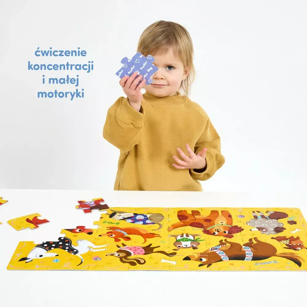 CzuCzu Puzzle 40 elementi Woof‑Dogs — 40 gab. Photo 3