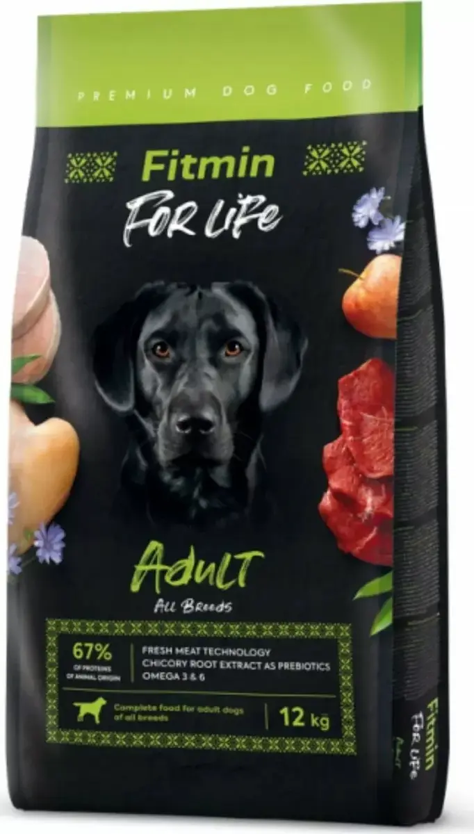 FITMIN For Life Adult sausā barība 12 kg Photo 2