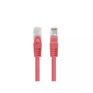 LANBERG Cat6 U/UTP (UTP) networking cable, RJ-45–RJ-45 straight, 7.5 m, red