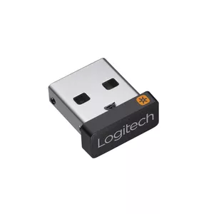 USB приемник Logitech USB Unifying Receiver 910-005235 Черный Серебристый