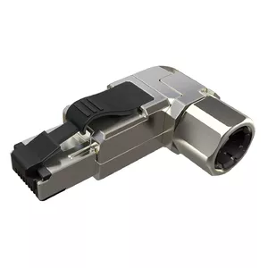 RJ45 разъем SOLARIX SXRJ45-5E-STP-BK-SA-U 90° MPTL CAT5E STP
