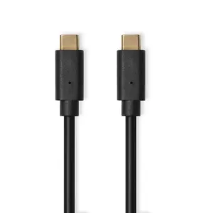 USB Cable Port Designs 900074 1m USB C Black 10 Gbit/s