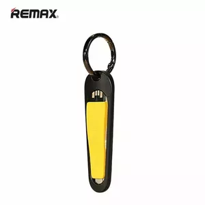 Kabelis Remax  
        
     Mini Atslēgu piekariņš Lightning uz USB  
     Black Yellow