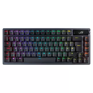 ASUS ROG AZOTH Keyboard Gaming USB RF Wireless Bluetooth Black 75% (Nordic kbd)