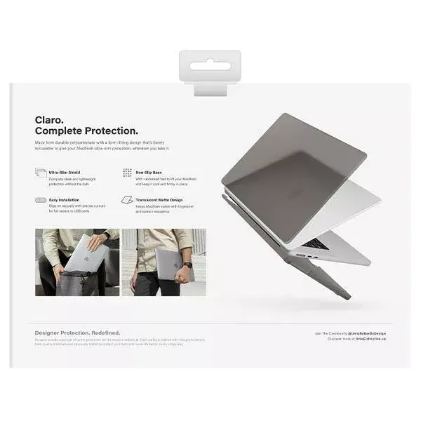 Чехол Uniq Claro для MacBook Air 13 (2022) Photo 4