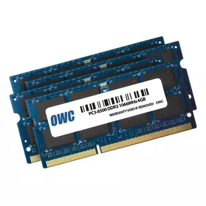 OWC 4x 4GB, PC8500, DDR3, 1066MHz memory module 16 GB 4 x 4 GB