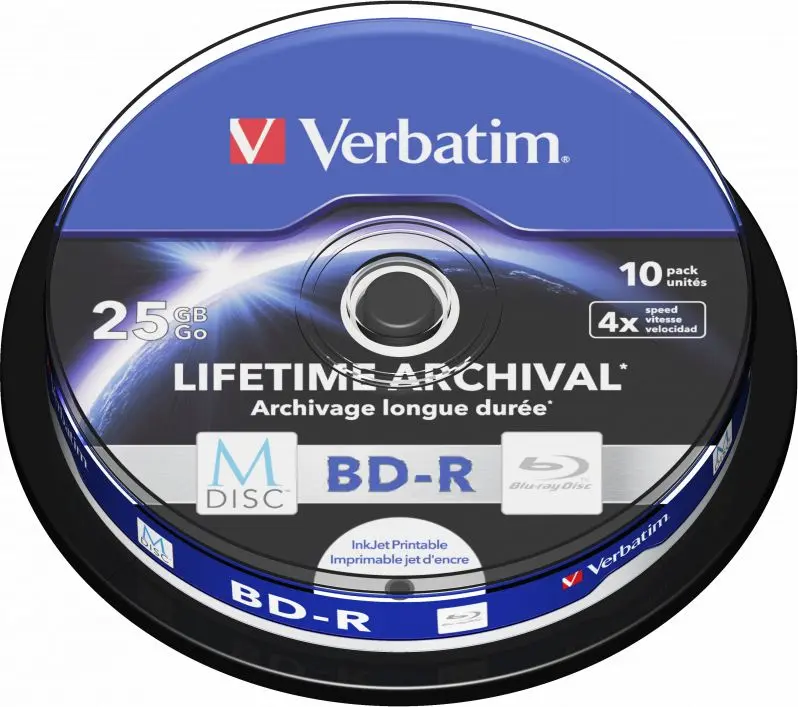 BD-R Verbatim M-Disc 4x 25 GB