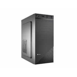 PC Case NATEC Cabassu G2 Midi Tower Black — ATX/Micro-ATX/Mini-ITX, max GPU 36 cm, 3×3.5" bays, 3×2.5" bays, USB 3.0