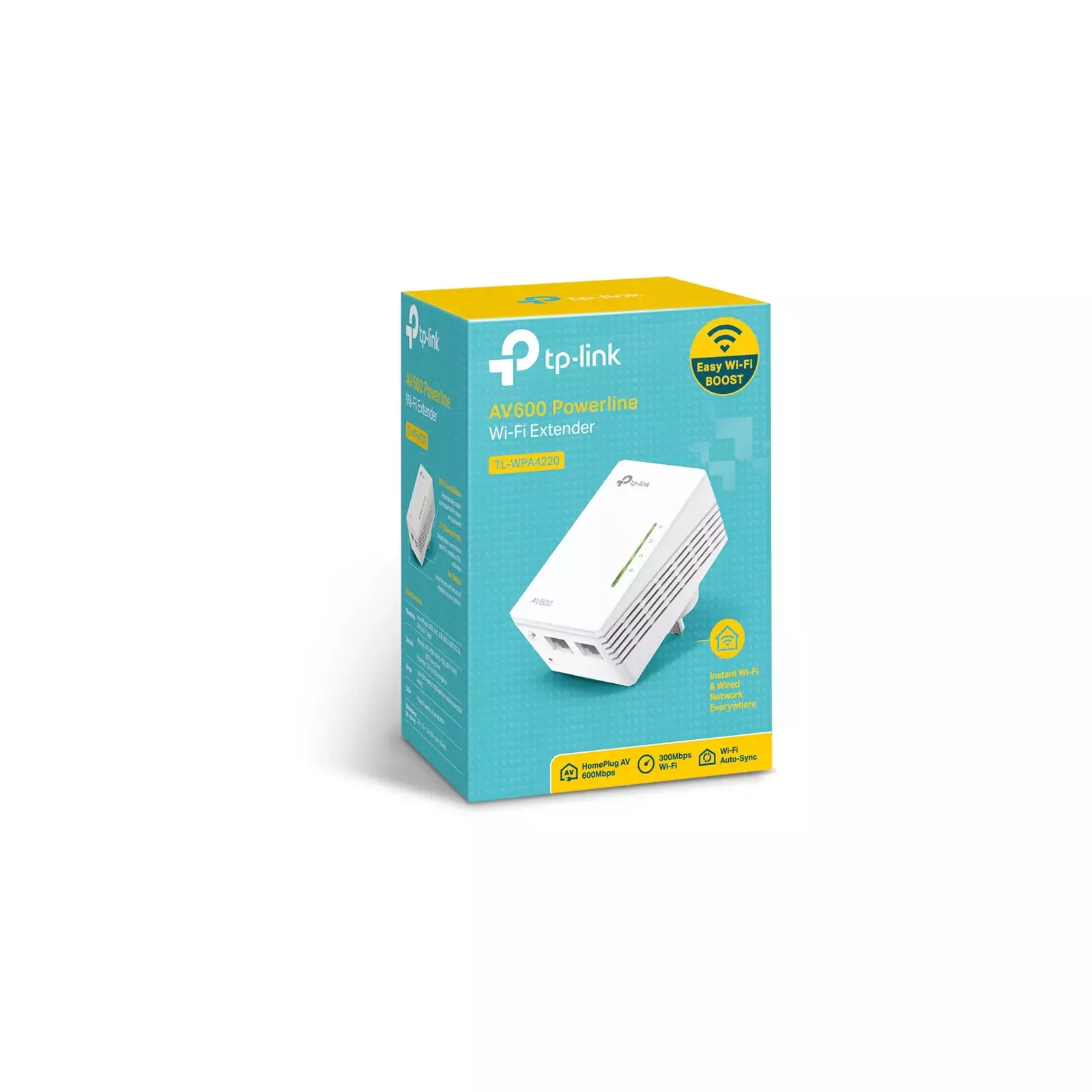 TL-WPA4220, 300Mbps AV600 Wi-Fi Powerline Extender