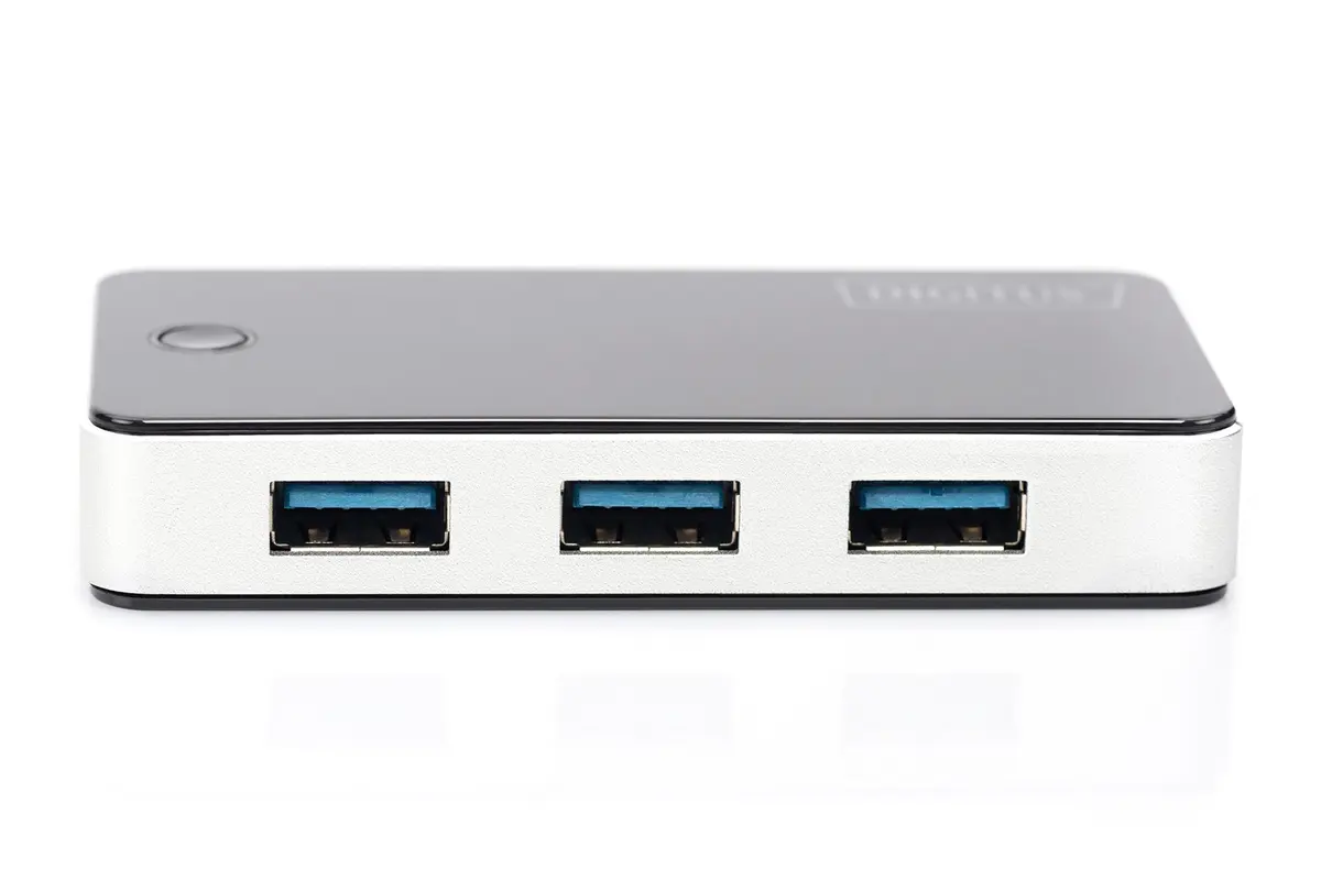 USB хаб Digitus 4-портовый черный Photo 9