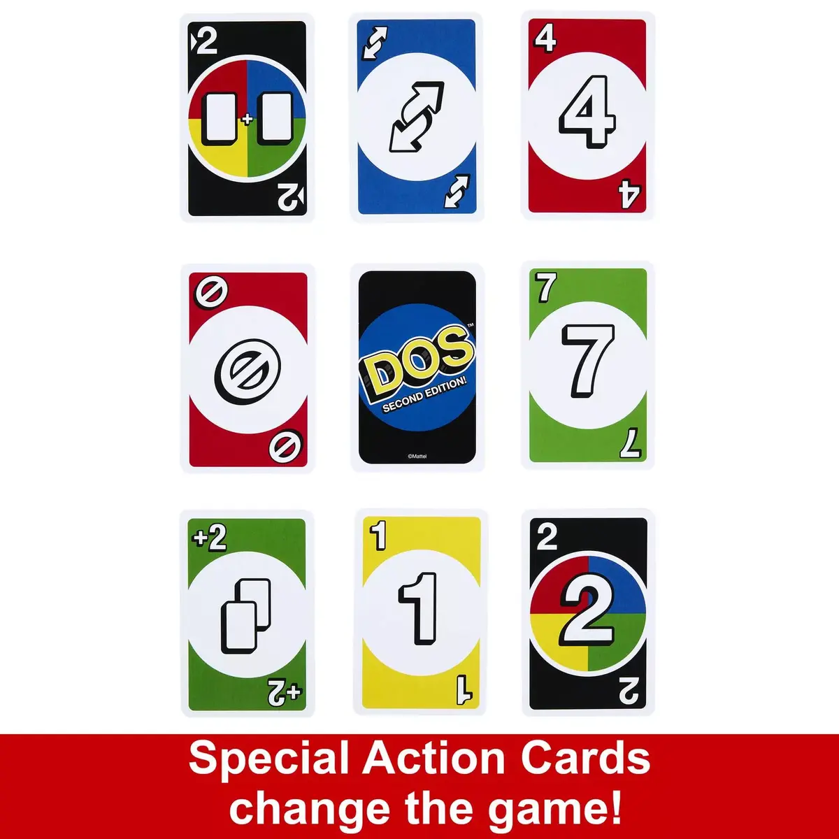 Kāršu spēle MATTEL Games DOS Second Edition Photo 6