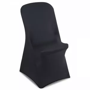 Chair cover GreenBlue GB373 — black catering slipcover for banquet and event chairs