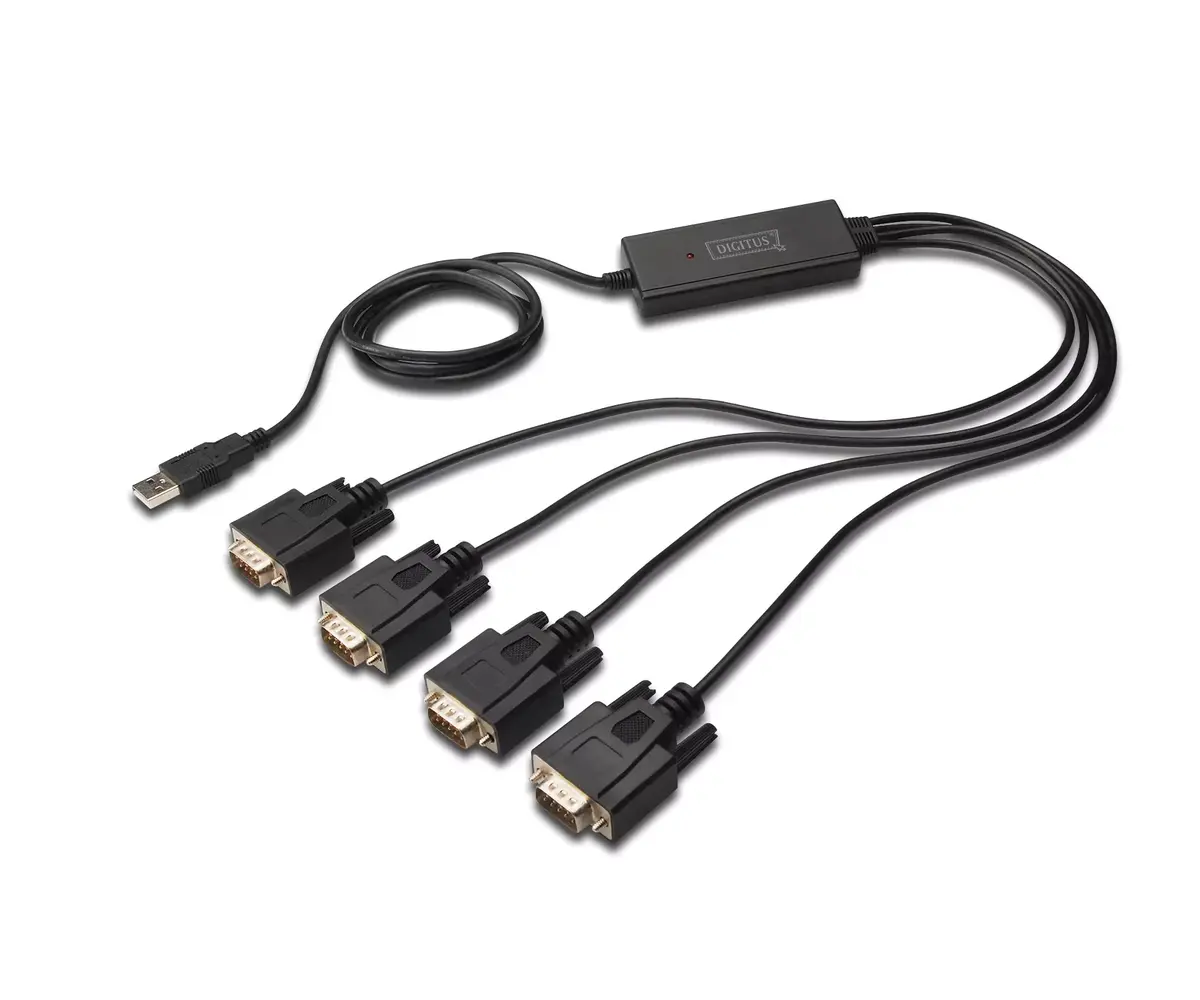 USB 2.0 uz 4xRS232 kabelis, Digitus DA-70159 Photo 2