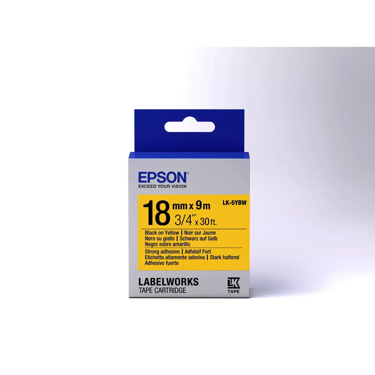 Epson etiķešu kasete LK-5YBW Photo 2
