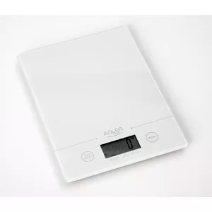 Adler AD 3138 w Balts Elektroniskie virtuves svari