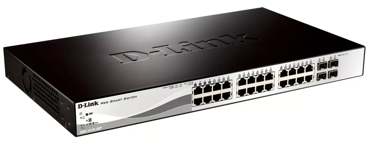 Управляемый коммутатор D-Link DGS-1210-28P Photo 2