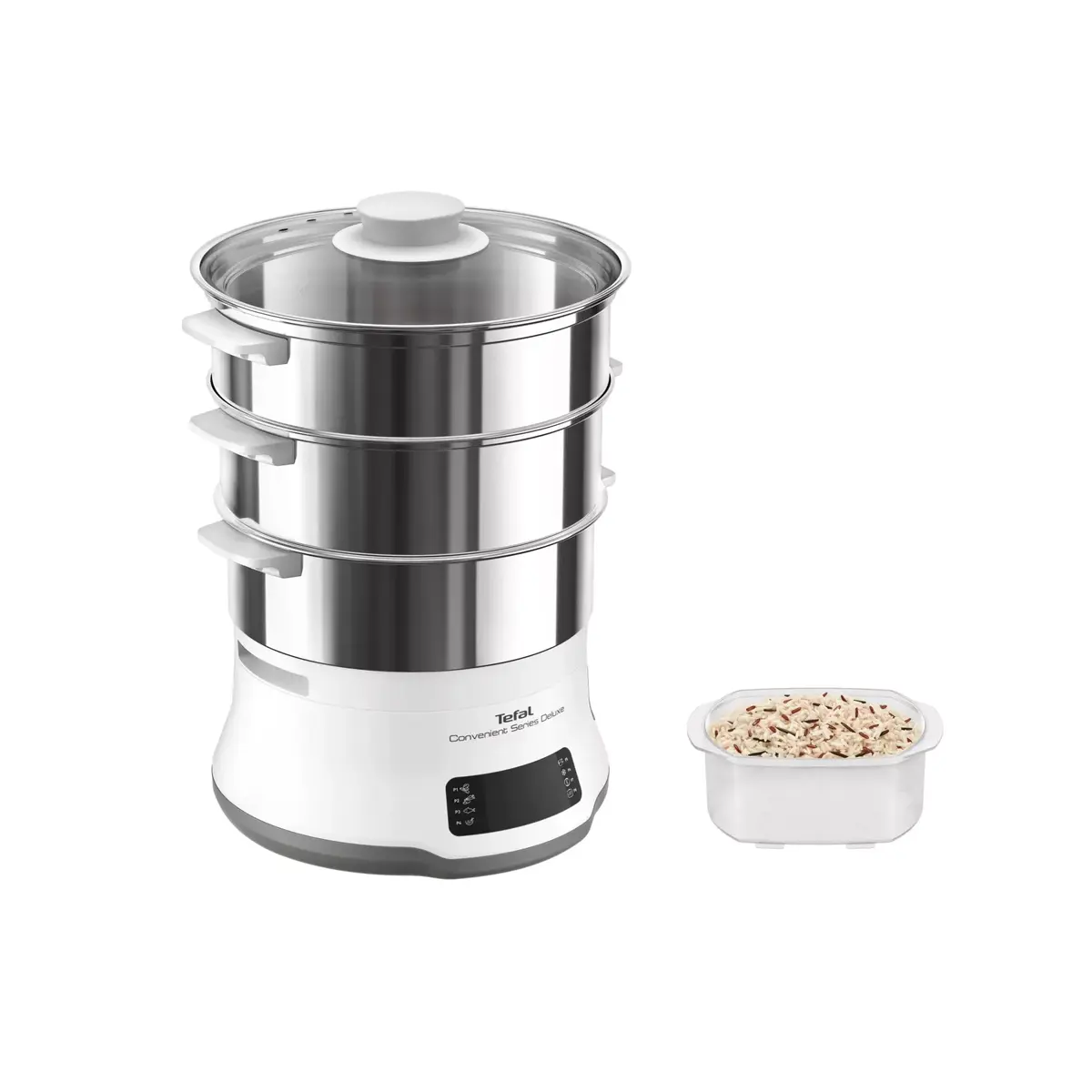 Пароварка Tefal VC502D — 3 корзины, 900 Вт Photo 2
