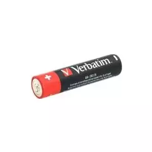 Verbatim AAA Alkaline Batteries, 1.5V, 10pcs Verbatim black / V49874