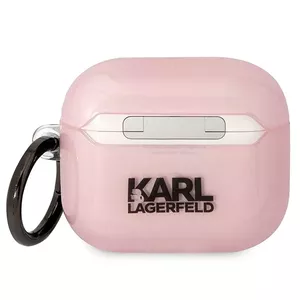 Aizsargšūna AirPods 3 Karl Lagerfeld KLA3HNCHTCP rozā Ikonik Choupette