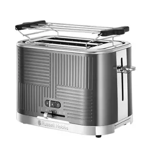 Russell Hobbs Geo Steel 2 šķēle (-s) Nerūsējošs tērauds