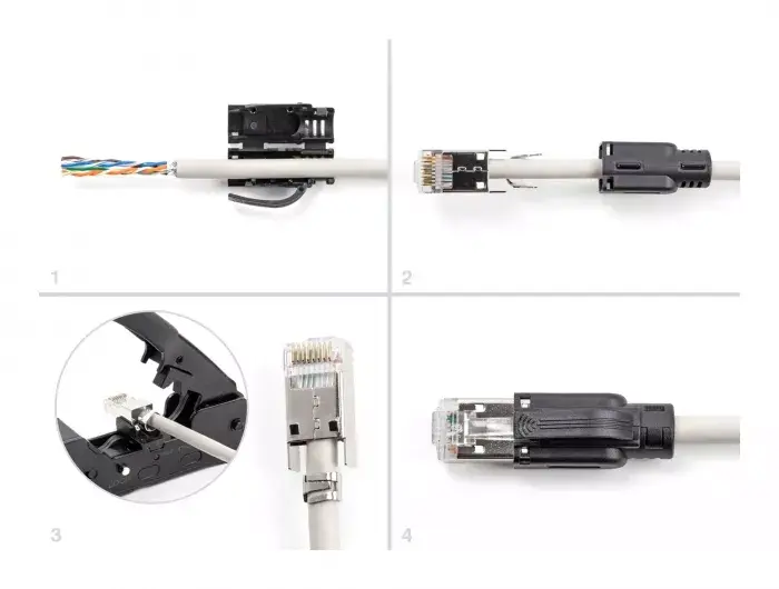 DeLOCK RJ45 modulārais spraudnis Cat.6A 25 gab komplekts Photo 3