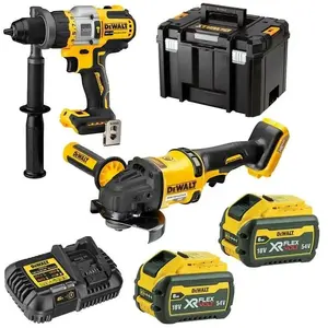 Bezvadu instrumentu komplekts DeWalt DCK2016T2T-QW — 18V litija-jonu, 2 instrumenti