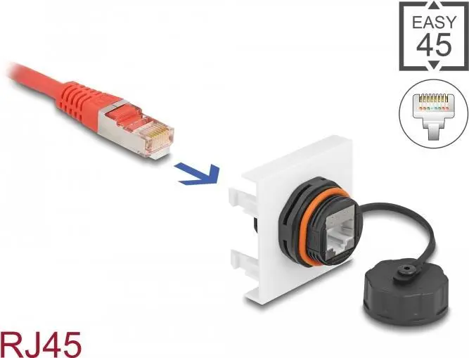 DeLOCK Easy 45 Modulis Tīklam RJ45