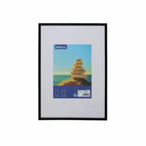 Single picture frame MAUL 1935490 Black MDF Plastic Polycarbonate