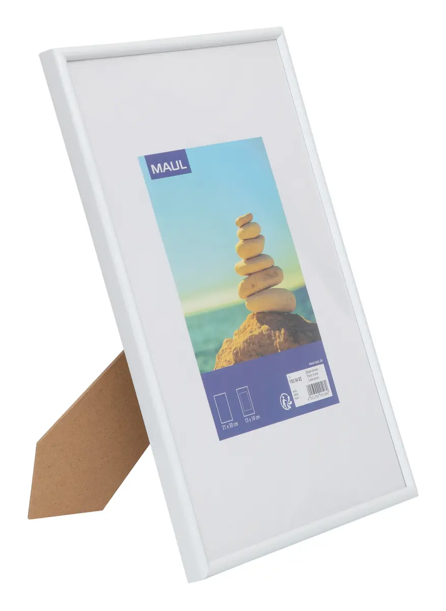 Maul 1935402 Single Picture Frame White Photo 7