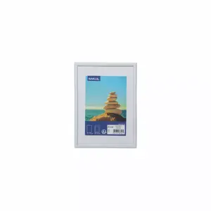 Single picture frame MAUL 1934802 White MDF Plastic Polycarbonate