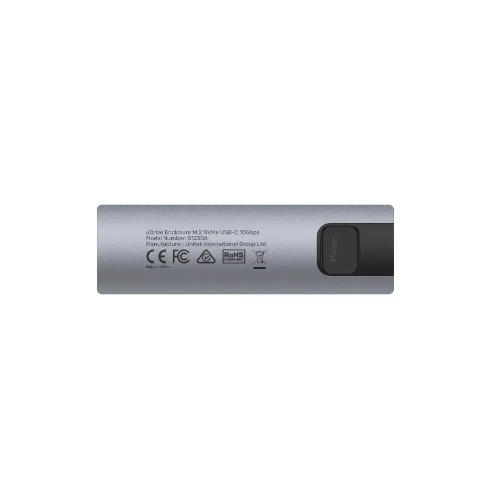 M.2 SSD korpuss Unitek uDrive Grey Photo 4