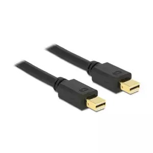 DisplayPort cable DeLOCK 83472 0.5 m Mini DisplayPort Black