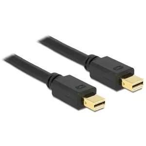 DisplayPort cable DeLOCK 83473 1 m Mini DisplayPort Black