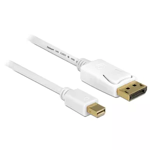 DisplayPort cable DeLOCK 83481 Mini DisplayPort 1 m White