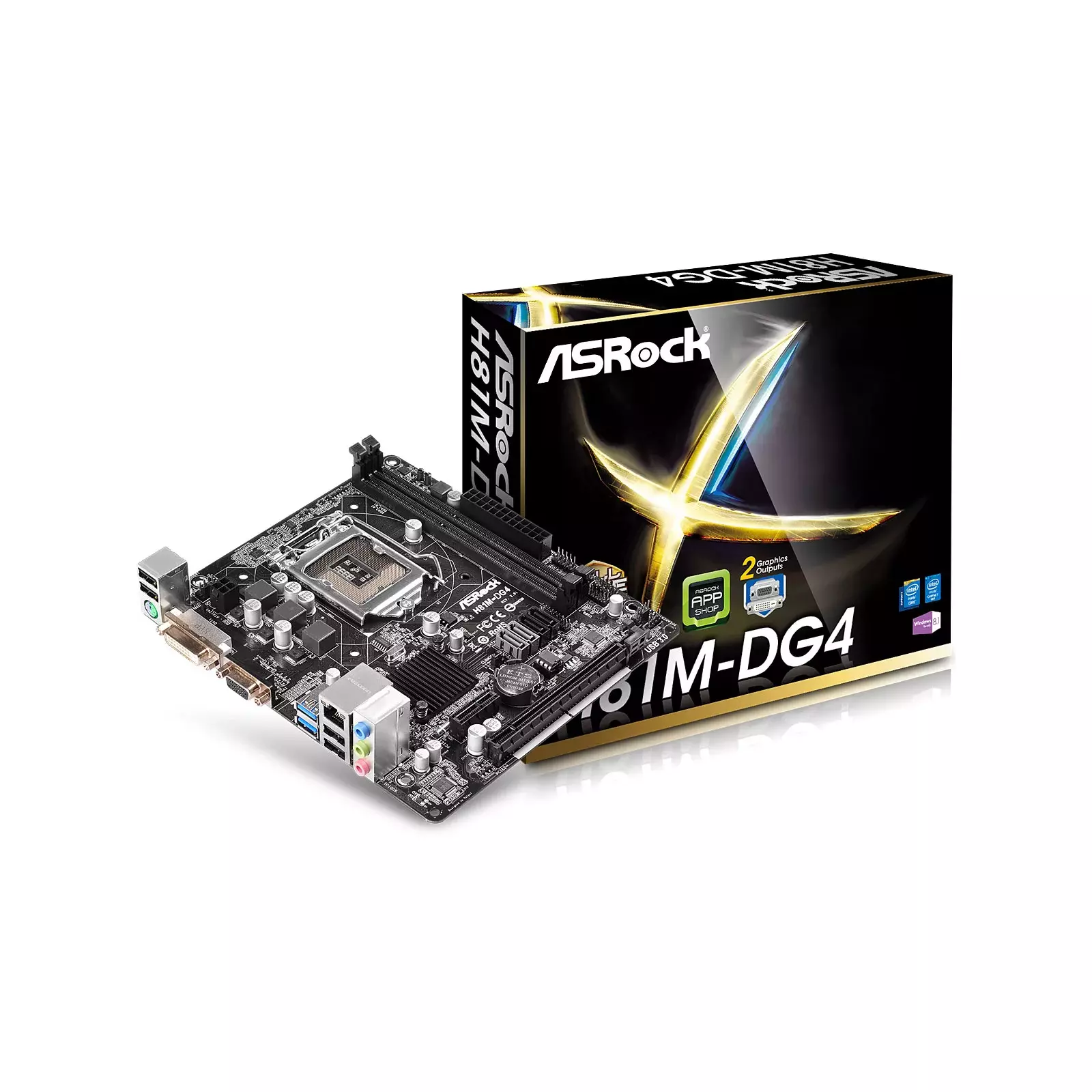 ASROCK H81M-DG4 Photo 1