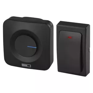 Doorbell kit Emos P5729B Black Wireless 90 dB 180 m range