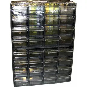 Tool organizer MEGA 35221 — portable tool storage box with compartments