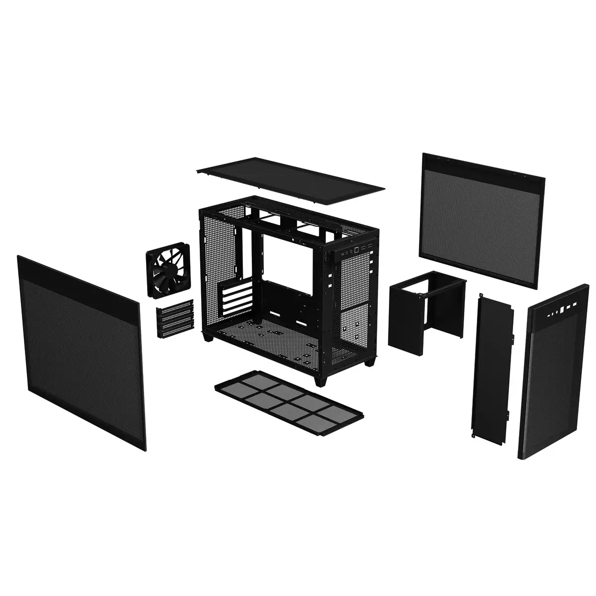 ASUS PRIME AP201 TG Mini Tower корпус Photo 10