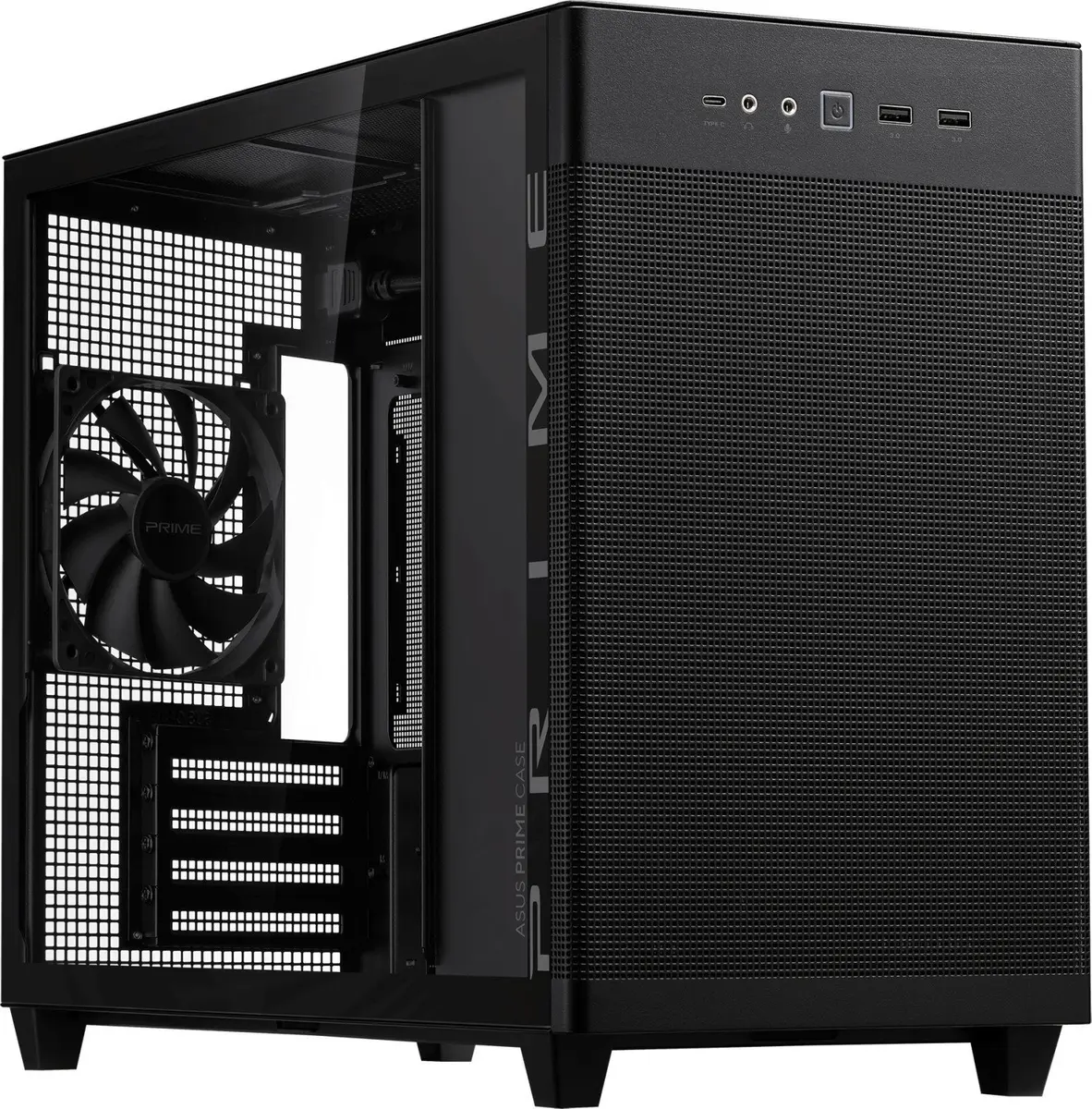 ASUS PRIME AP201 TG Mini Tower korpuss Photo 11