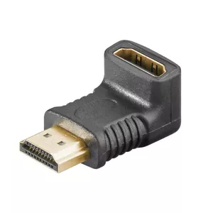 Адаптер GOOBAY HDMI гнездо → HDMI штекер под углом 270° для правого/углового подключения