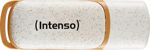 Intenso Green Line USB flash drive 64 GB USB Type-A 3.2 Gen 1 Beige Brown