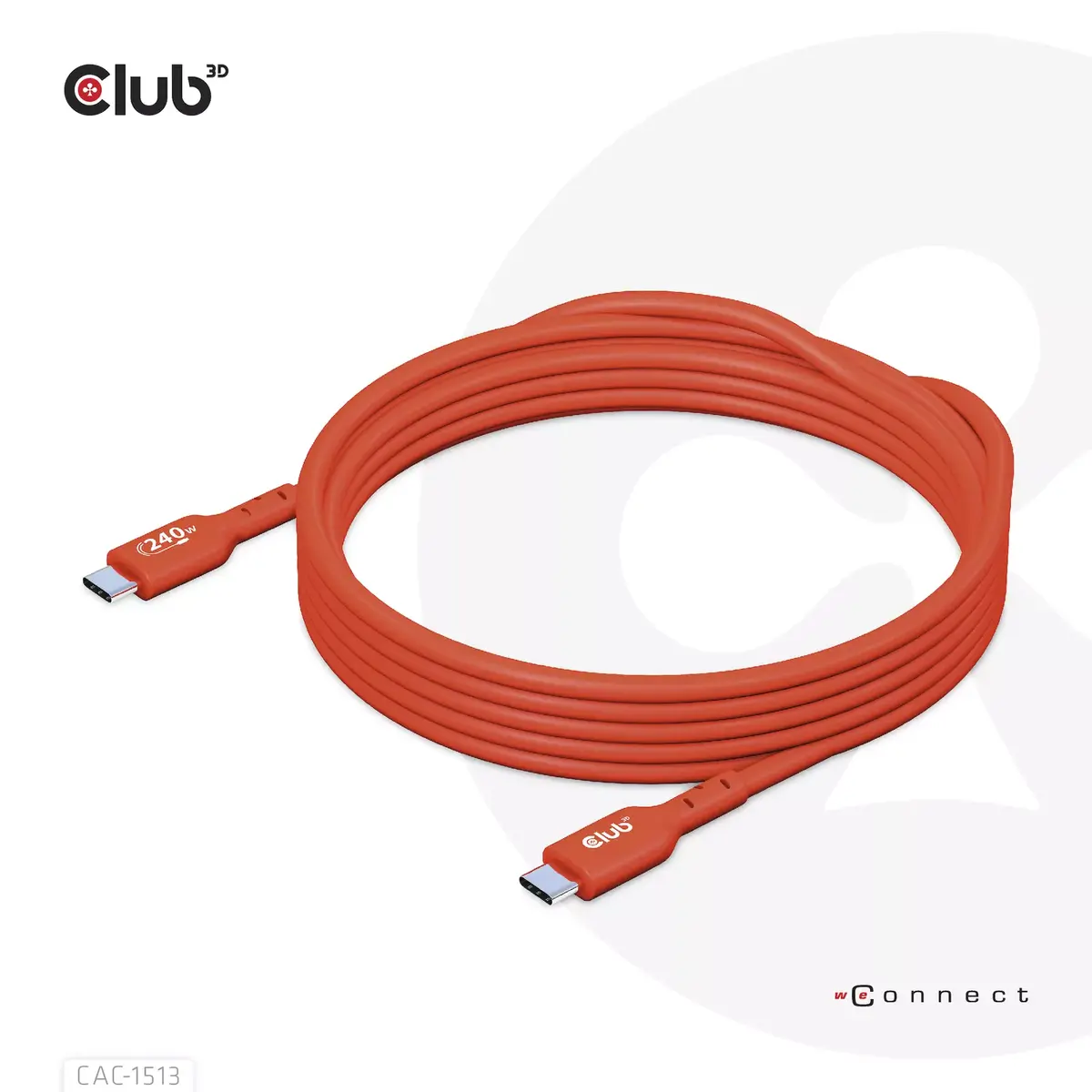 USB2 Type-C кабель CLUB3D CAC-1513 Photo 4