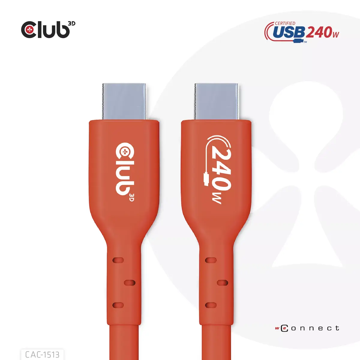 USB2 Type-C кабель CLUB3D CAC-1513 Photo 11